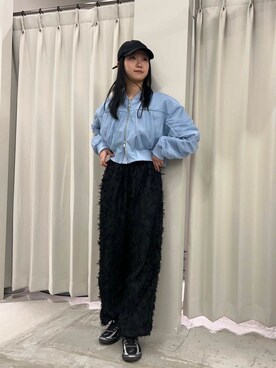 「SENSE OF PLACE by URBAN RESEARCH（センスオブプレイスバイアーバンリサーチ）のアイテム（ブルゾン）」を使った、カワグチさん（レディース・164cm）の冬コーディネート