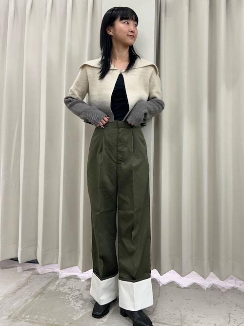 セール】グラデーションクロップドセーター（ニット/セーター）｜SENSE