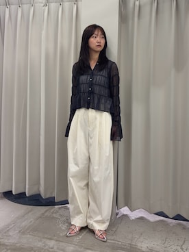 カワグチさん（レディース・164cm）の夏コーディネート