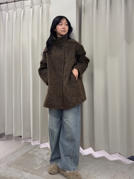 「アイテム（その他アウター）」を使った、カワグチさん（レディース・164cm・20代）の秋コーディネート