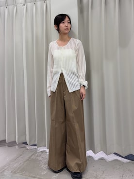 カワグチさん（レディース・164cm）の春コーディネート