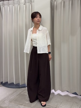 カワグチさん（レディース・164cm）の夏コーディネート