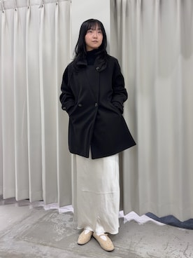 「アイテム（パンプス）」を使った、カワグチさん（レディース・164cm・20代）の冬コーディネート