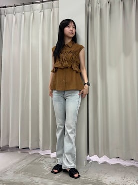 カワグチさん（レディース・164cm）の夏コーディネート