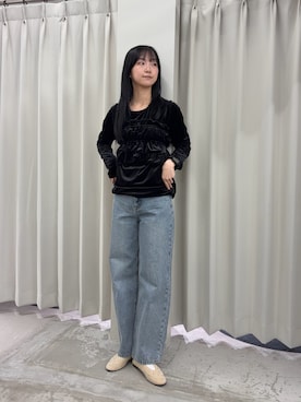 「アイテム（パンプス）」を使った、カワグチさん（レディース・164cm・20代）の冬コーディネート