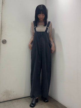 「アイテム（その他トップス、シルバー系）」を使った、カワグチさん（レディース・164cm）の秋コーディネート