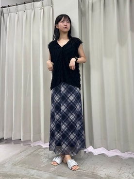 カワグチさん(レディース・164cm)の夏コーディネート