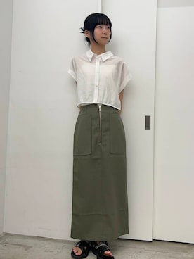 カワグチさん（レディース・164cm）の夏コーディネート