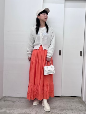 カワグチさん（レディース・164cm）の春コーディネート