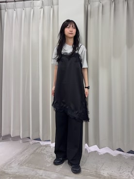 「SENSE OF PLACE by URBAN RESEARCH(センスオブプレイスバイアーバンリサーチ)のグラフィックTシャツ(半袖)(Tシャツ/カットソー、その他)」を使った、カワグチさん(レディース・164cm)の春コーディネート