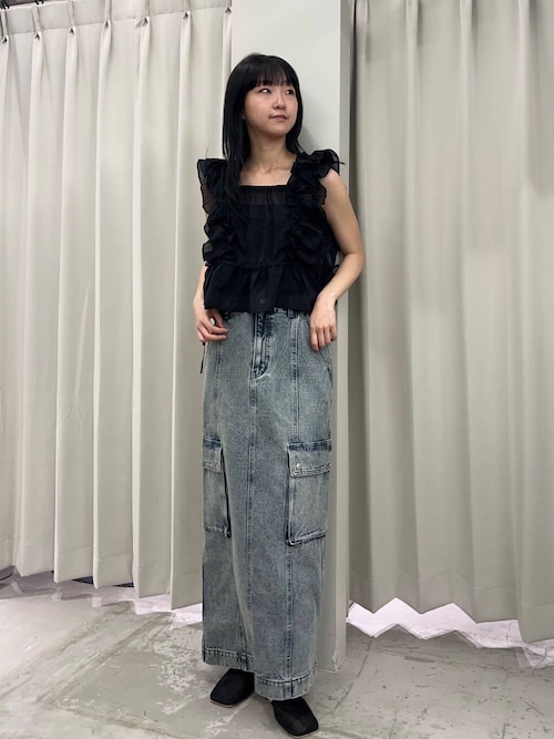 Tストラップメッシュサンダル