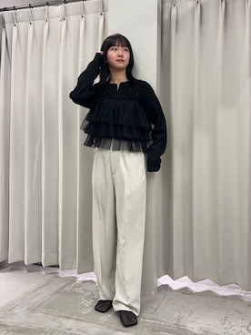 カワグチさん（レディース・164cm）の春コーディネート