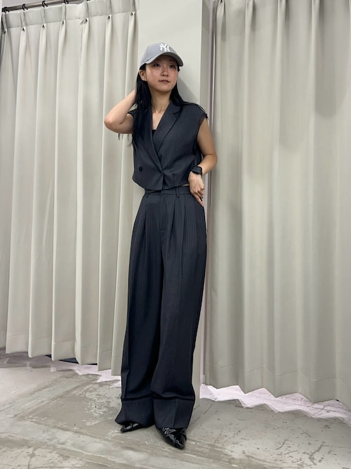 セール】テーラードクロップドジレ（ベスト）｜SENSE OF PLACE by