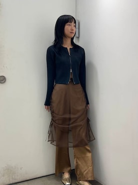 カワグチさん（レディース・164cm）の秋コーディネート