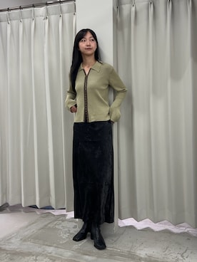 「ロングスカート」｜カワグチさん（レディース・164cm・20代）の秋コーディネート