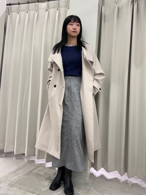 セール】フロントジップアイラインスカート（スカート）｜SENSE