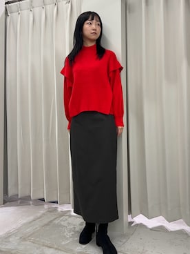 「URBANRESEARCH」｜「アイテム（ブーツ）」を使った、カワグチさん（レディース・164cm）の秋コーディネート