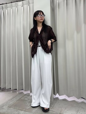 カワグチさん（レディース・164cm）の夏コーディネート