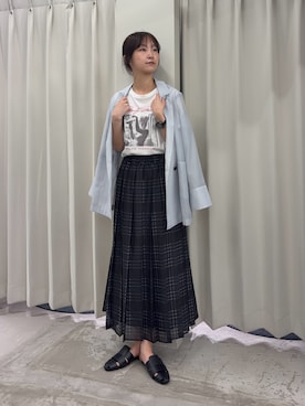 カワグチさん（レディース・164cm）の春コーディネート