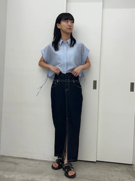 カワグチさん（レディース・164cm）の夏コーディネート