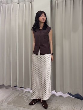 カワグチさん（レディース・164cm）の春コーディネート