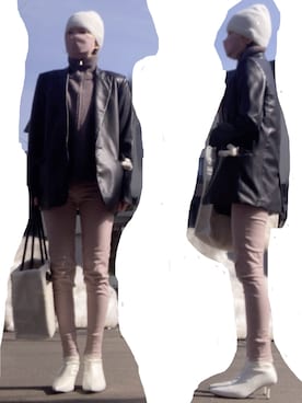 「EATME（イートミー）のアイテム」を使った、ニャン@whitemaskさん（レディース・160cm）の春コーディネート