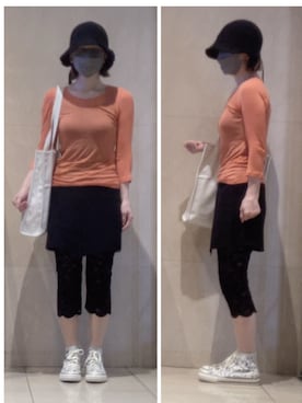 「SLY（スライ）のアイテム（バッグ）」を使った、ニャン@whitemaskさん（レディース・160cm）の夏コーディネート