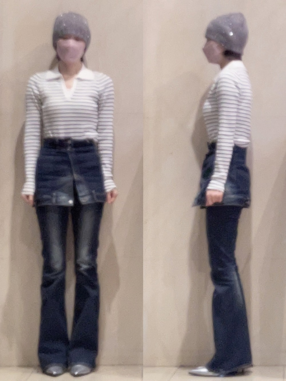 ニャン@whitemaskさんの（SHEIN）を使ったコーディネートの1枚目の写真