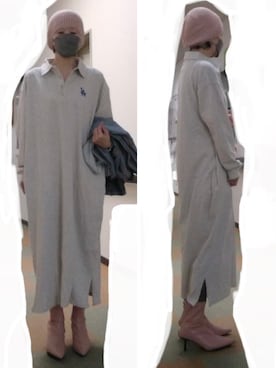 「アイテム（デニムジャケット）」を使った、ニャン@whitemaskさん（レディース・160cm）の春コーディネート