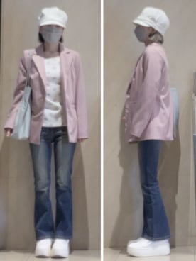 「SLY」｜ニャン@whitemaskさん（レディース・160cm）の春コーディネート