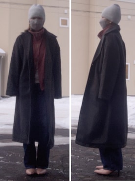 ニャン@whitemaskさん(レディース・160cm)の冬コーディネート