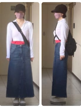 ニャン@whitemaskさん（レディース・160cm）の秋コーディネート