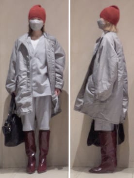 「アイテム（パーカー）」を使った、ニャン@whitemaskさん（レディース・160cm）の秋コーディネート