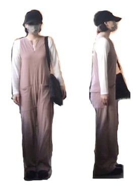 ニャン@whitemaskさん（レディース・160cm）の秋コーディネート