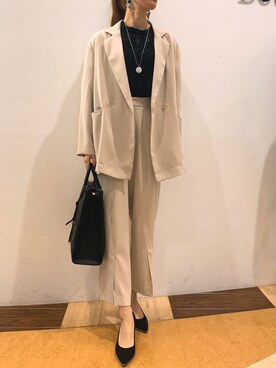 「Bou Jeloud（ブージュルード）のアイテム（アクセサリー）」を使った、Yuhiroさん（レディース・163cm）の夏コーディネート