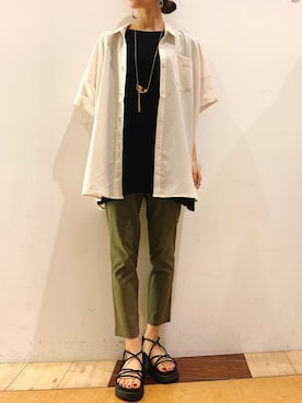「boujeloud」｜Yuhiroさん（レディース・163cm）の夏コーディネート