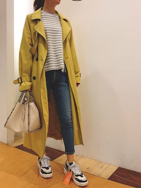 「Bou Jeloud（ブージュルード）のアイテム（ジャケット/アウター）」を使った、Yuhiroさん（レディース・163cm）の夏コーディネート