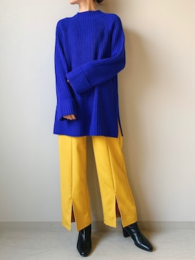 Yuhiroさん（レディース・163cm）の冬コーディネート