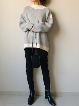 Yuhiroさん(レディース・163cm)の冬コーディネート