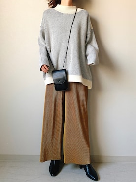 Yuhiroさん(レディース・163cm)の冬コーディネート