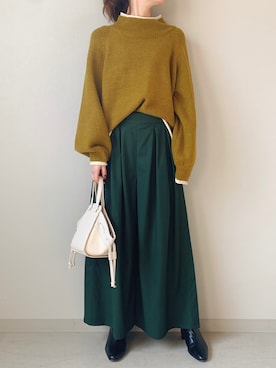 Yuhiroさん(レディース・163cm)の冬コーディネート