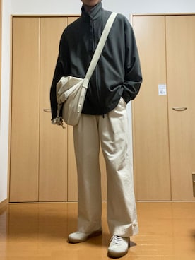 「N.HOOLYWOOD」｜「アイテム（スニーカー）」を使った、そそそそさん（メンズ・171cm）の春コーディネート