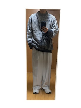 LIDNM(リドム)の「LINDA VACHON JACQUARD KNIT(ニット/セーター 人気大割引 LINDA VACHON L KNIT JACQUARD ニット/セーター