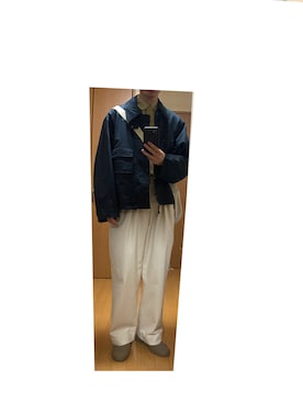 「ユニクロU」｜「アイテム（ジャケット/アウター）」を使った、そそそそさん（メンズ・171cm）の秋コーディネート