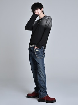 犬飼京 inukai keiさん（メンズ・183cm）の春コーディネート