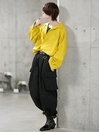 犬飼京 inukai kei｜ADRERのカーゴパンツを使ったコーディネート - WEAR