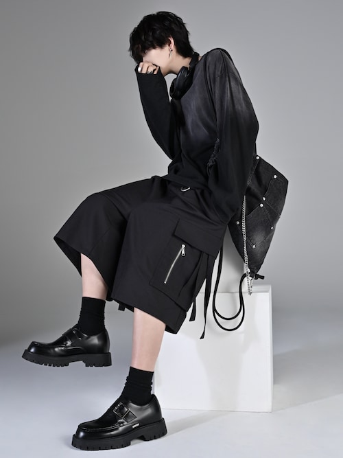 Chunky Hybrid Loafer - +6.5cm - / チャンキーハイブリッドローファー