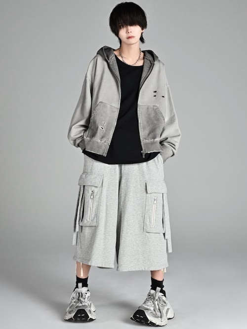 vintage make design heavy weight W zip parker / ヴィンテージメイク