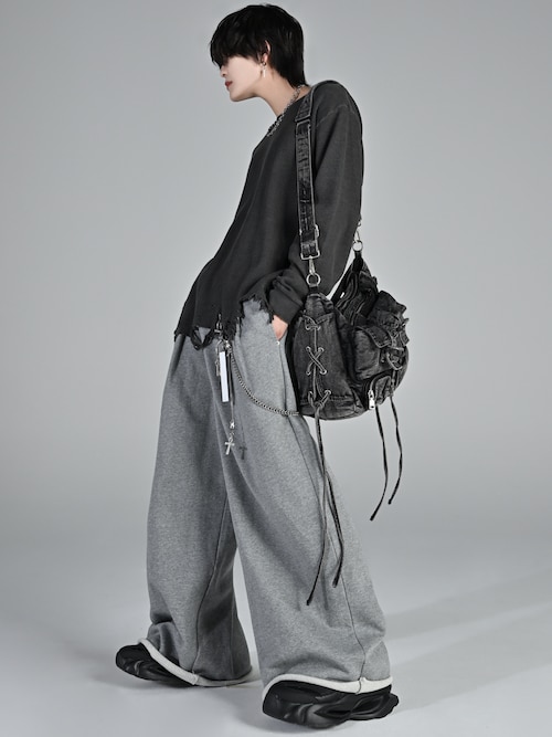 バッグ ADRER vintage denim shoulder bag vintage denim shoulder bag / ヴィンテージデニムショルダーバッグ