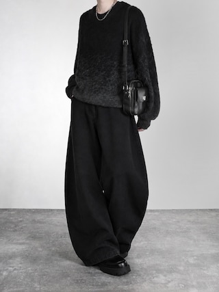「ADRER(アドラー)のPremium Fuwamochi Knit / 極上ふわもちニット(ニット/セーター)」を使った、犬飼京 inukai keiさん(メンズ・183cm)の秋コーディネート